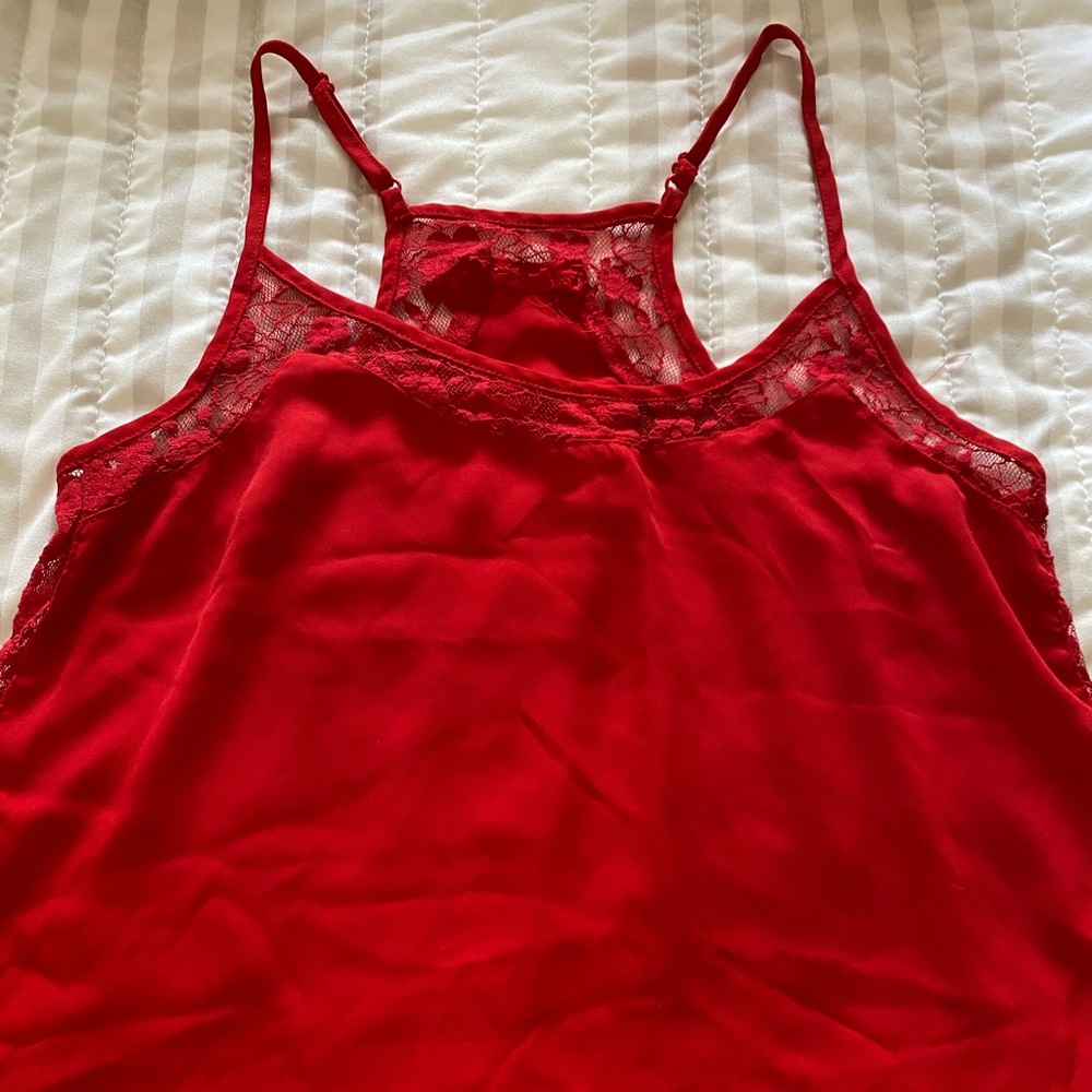 Red camisole/tank